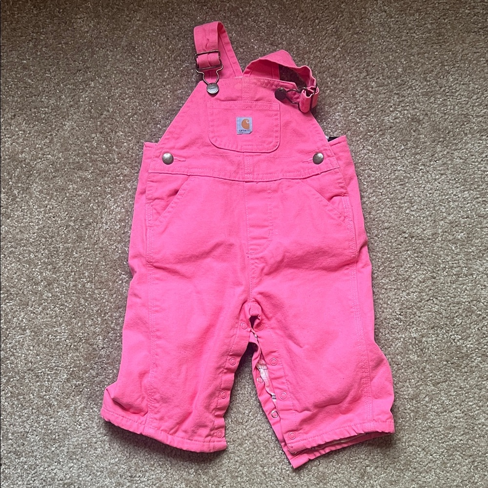 Carharrt Pink Overalls